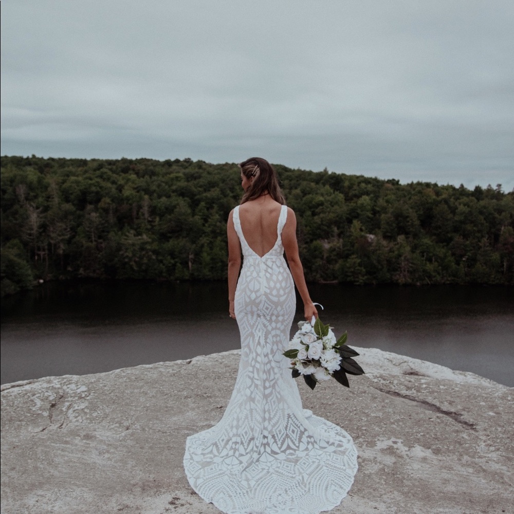 Wedding gown by Alamor The Label.